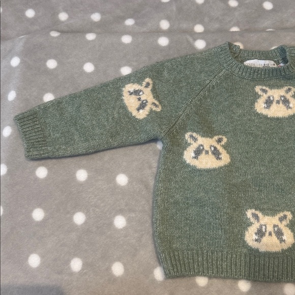 Zara Baby Raccoon Swater - Picture 5 of 12